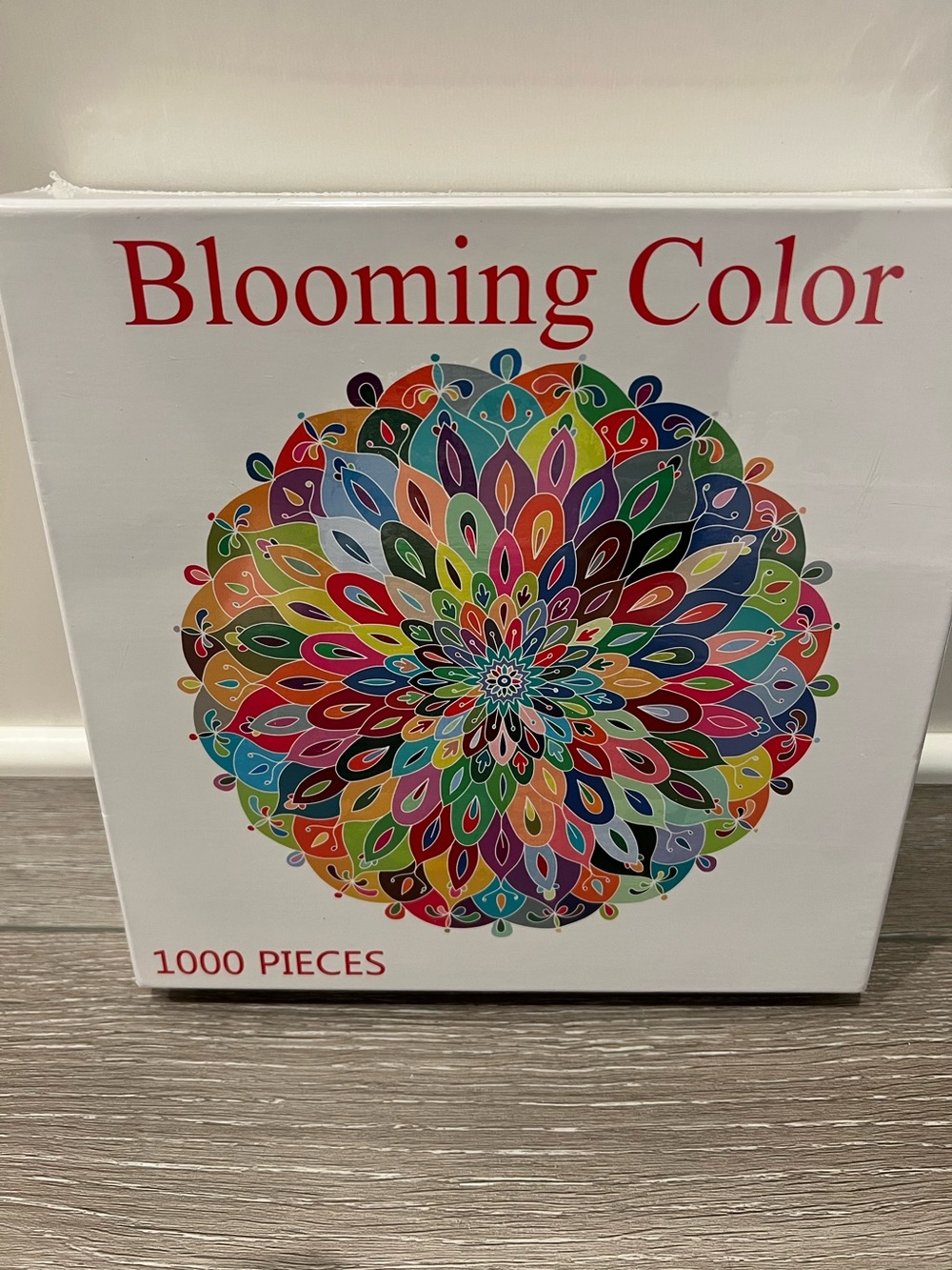 Bgraamiens Puzzle- Blooming Color. 1000 Pieces. 26.6” X 26.6”. NIB